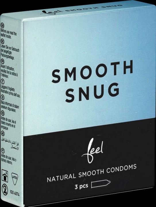 Produktbild Feel Smooth Snug» 3 enge Kondome mit samtweicher Oberfläche (3 Stk.)