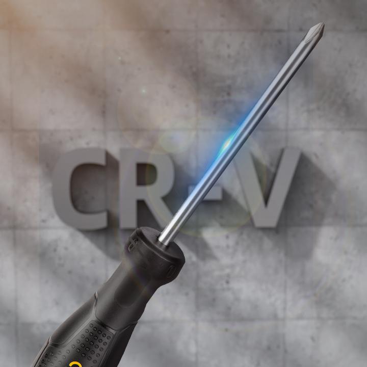 Actual product image Deli Tools Philips Screwdriver PH2x150mm EDL626150 (black) (Phillipps cross recess (PH))