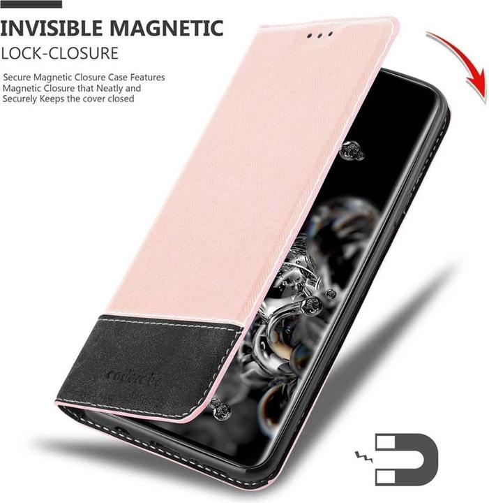 Actual product image Cadorabo Book X Wallet Cover (Samsung Galaxy S20 Ultra)