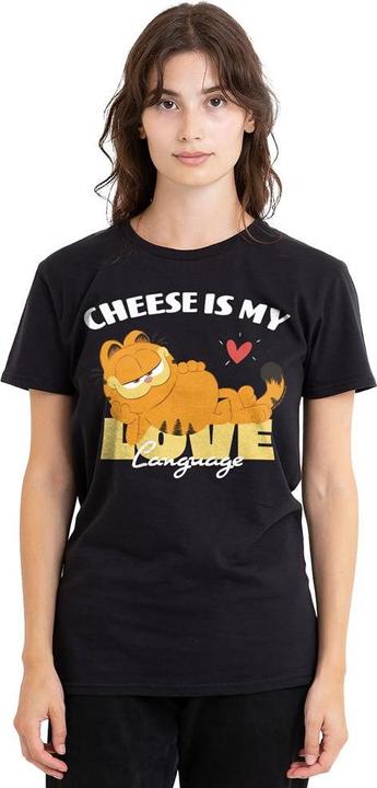 Image du produit Garfield - T-shirt CHEESE IS MY LOVE LANGUAGE - Adulte (XXL)