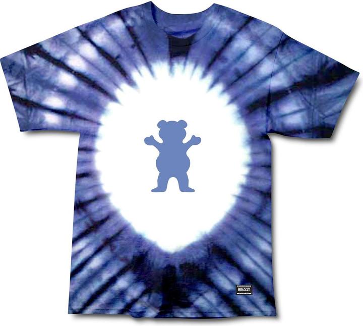 Grizzly OG Bear XRay Tie-Dye T-Shirt
