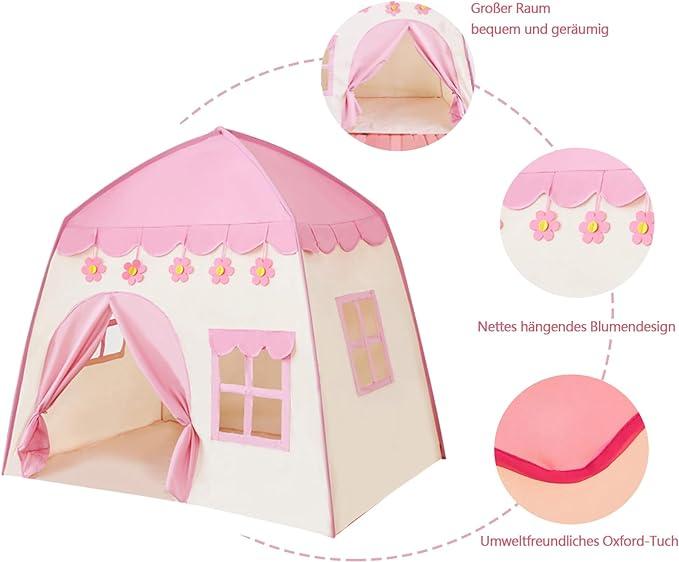 Actual product image Activity Board Children's play tent, indoor playhouse, children's house, fantasy house, small castle, large