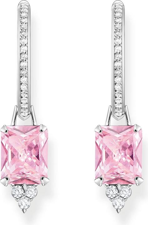 Produktbild Thomas Sabo Creolen pinker Stein silber (925er Silber)