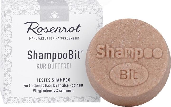 Rosenrot ShampooBit Kur duftfrei (Festes Shampoo)