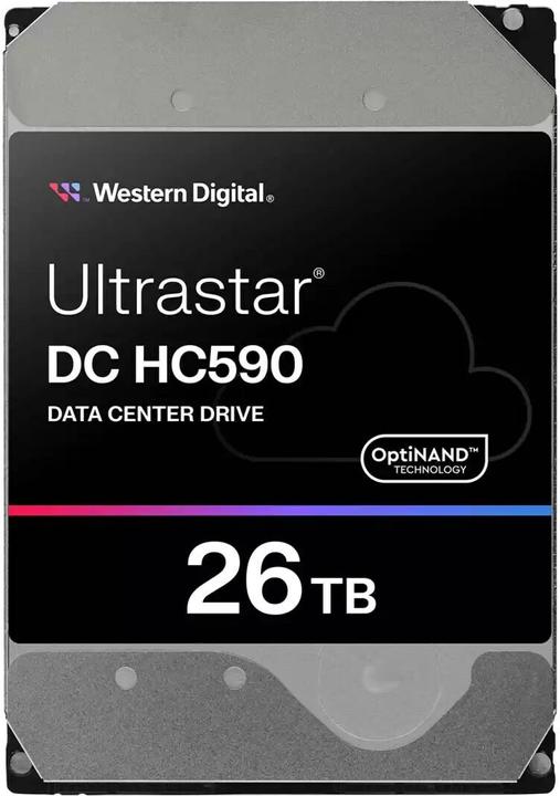 Actual product image WD Ultrastar DC HC590 (26 TB, 3.5", CMR)