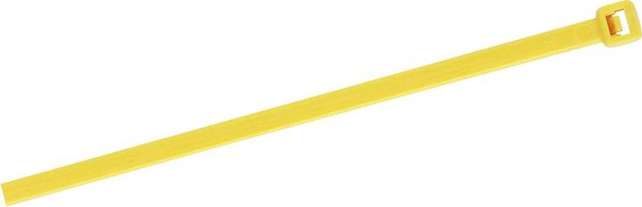 Produktbild Wetec Kabelbinder, 100 x 2,5 mm, gelb (Kunststoffkabelbinder, 100 mm, 1 Stk.)