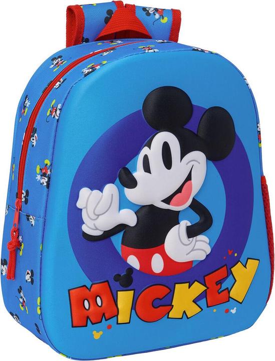 Mickey Mouse Club House Schulrucksack Mickey Mouse Clubhouse Blau 27 x 33 x 10 cm