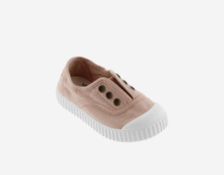 Actual product image Victoria girl's trainers 1915 anglaise toile lavée (23)