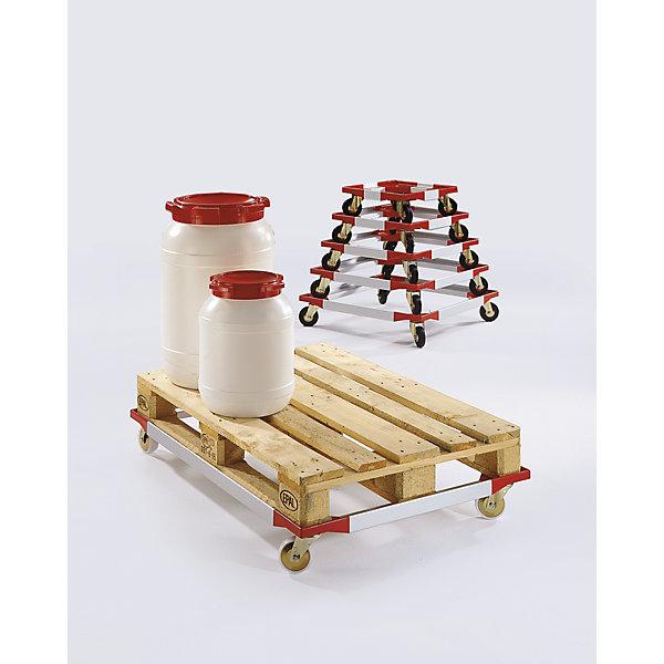 Image du produit kaiserkraft Châssis, coins en plastique avec profilés d'aluminium enfichables (250 kg)