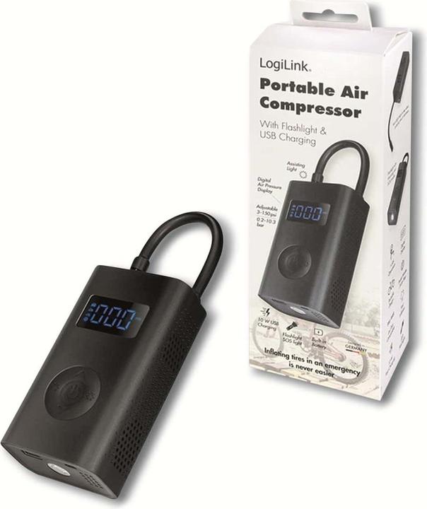 Image du produit LogiLink Compresseur d'air (4000 mAh, 14.80 Wh)