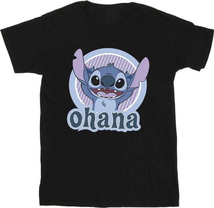 Actual product image Disney Boys Lilo And Stitch Ohana Circle T-Shirt (116)