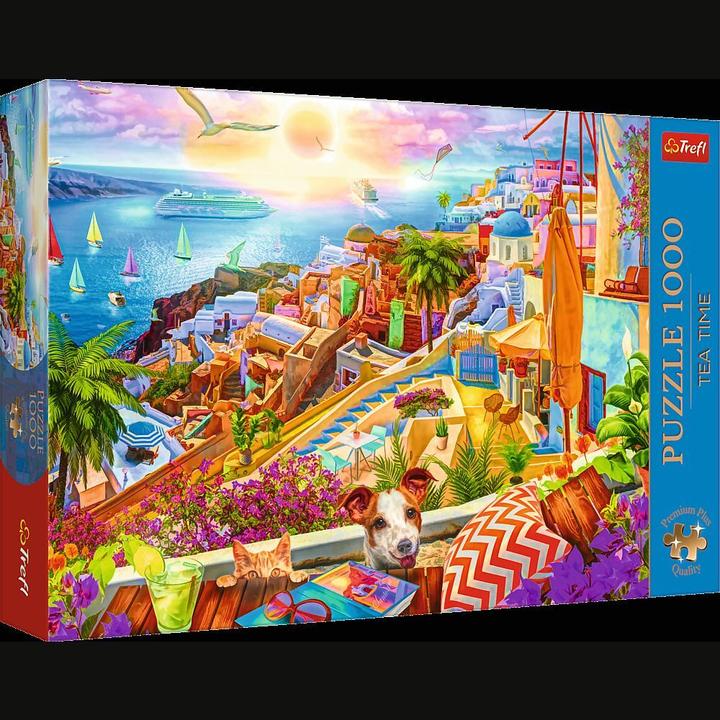 Immagine prodotto Trefl Ora del tè:Visita Santorini.10842 (1000 pezzi)