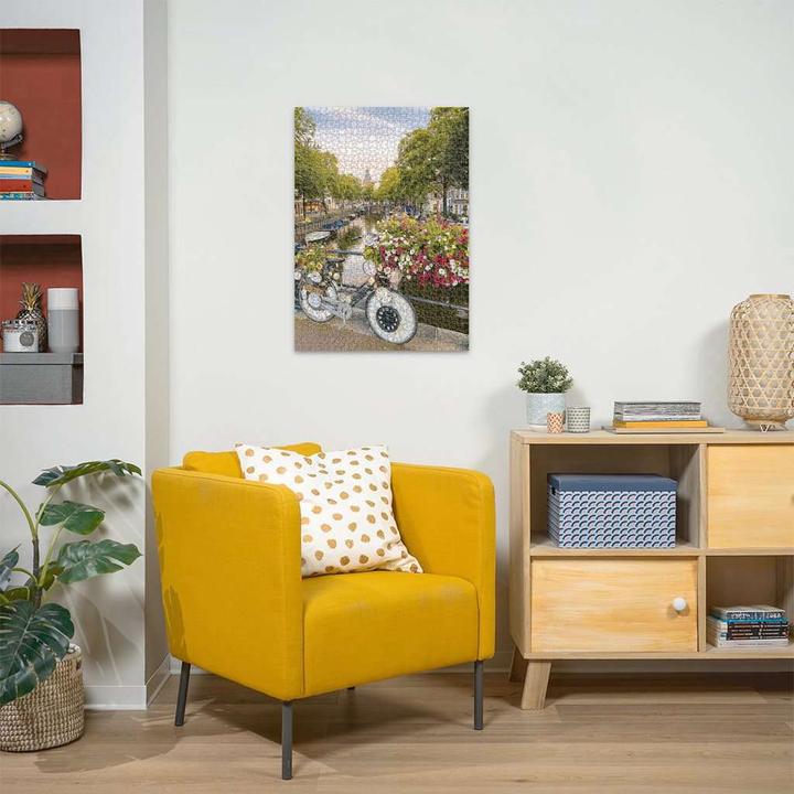Immagine prodotto Ravensburger Bicicletta e fiori ad Amsterdam (1000 pezzi)