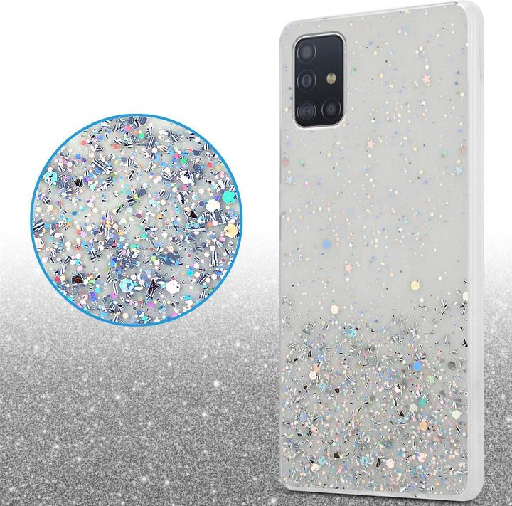 Actual product image Cadorabo TPU cover sparkling glitter (Samsung Galaxy A51 5G)