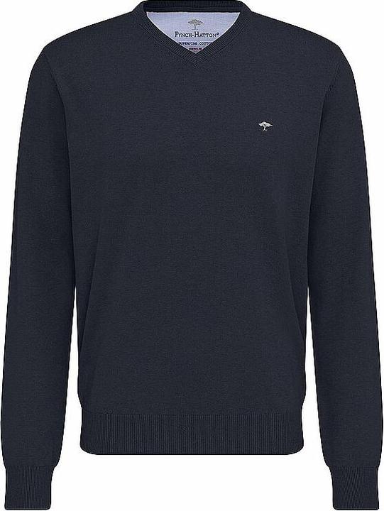 Fynch-Hatton V-Neck Sweater navy
