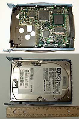 Image du produit HPE Disque dur 18 Go 10K Cold Swap U3 (0.02 To, 3.5")