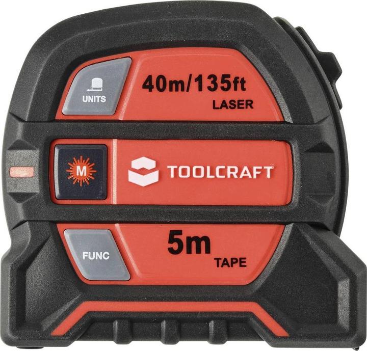 Actual product image Toolcraft Laser rangefinder (40 m)