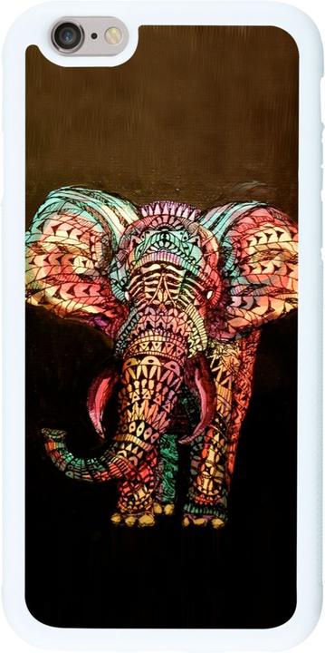Produktbild PhoneLook Hülle Silikon weiss Elephant 02 (Apple iPhone 6)