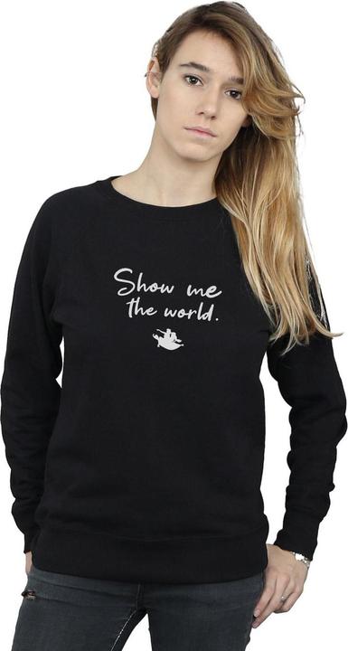 Actual product image Disney Womens/Ladies Aladdin Show Me The World Sweatshirt (M)