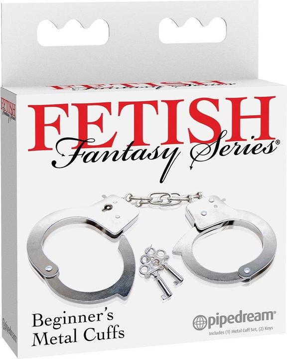 Actual product image Fetish Collection Beginner's Metal Cuffs