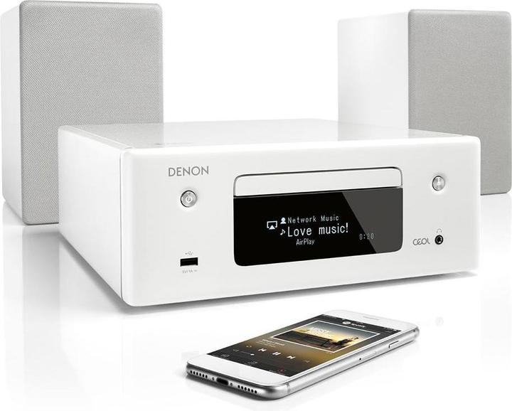 Produktbild Denon CEOL N10 (CD Player, WLAN, Bluetooth, Multiroom, Airplay, Spotify Connect, 2x 65 W)