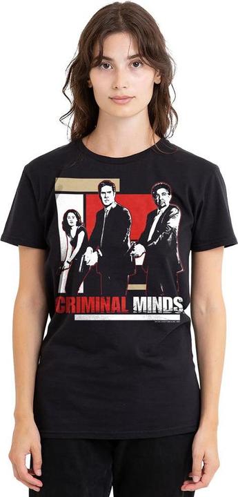 Immagine prodotto Criminal Minds Guns Drawn Maglietta Adulto Unisex (M)