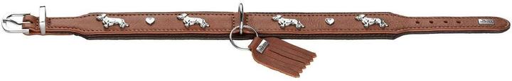 Actual product image Hunter Dachshund collar Munich 37/XS-S, cowhide leather (37, Dog, General)