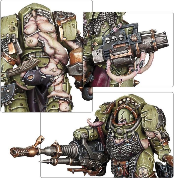 Immagine prodotto Games Workshop Warhammer 40k - Terminatori Blightlord della Guardia della Morte (Materiale sintetico)