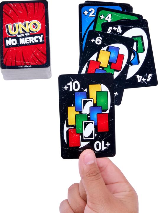 Actual product image Mattel Games UNO No Mercy (English)