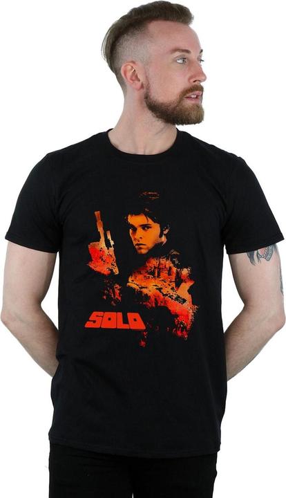 Image du produit Star Wars - T-shirt SOLO COLOURED SILHOUETTE - Homme (XL)
