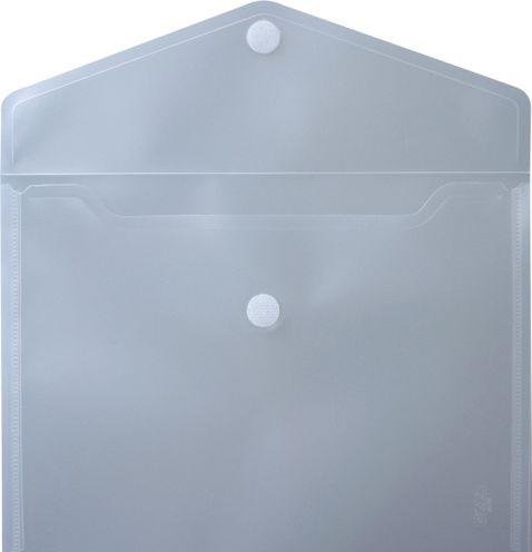 Actual product image Herba-Plastic Document pouch A5 landscape with Velcro fastener 10 pieces green (10 x)