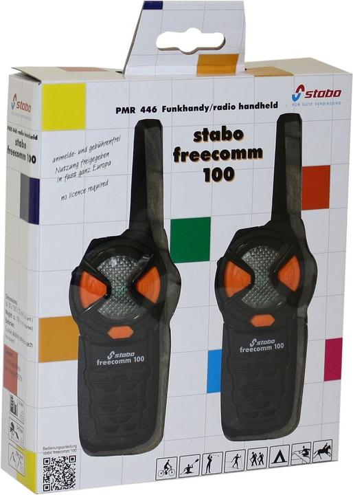 Actual product image Stabo Freecomm 100 PMR (5 km)