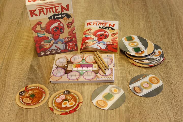 Immagine prodotto Jumbo Gioco d'azzardo per adulti e bambini Ramen Ink (Inglese, Olandese, Francese, Tedesco)