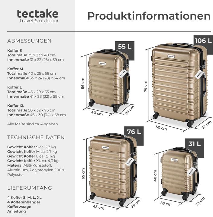 Produktbild tectake Mila (106 l, L (90 - 115l))