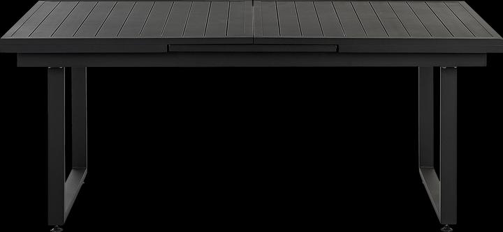 Produktbild Beliani Gartentisch Aluminium schwarz 180 / 240 x 90 cm ausziehbar VALCANETTO (90 cm)