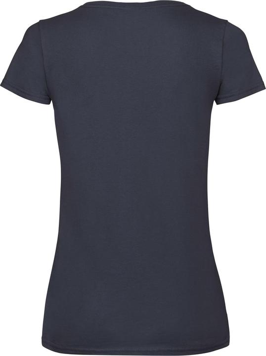 Actual product image Fruit of the Loom Womens/Ladies Valueweight V Neck Lady Fit T-Shirt (38 D)