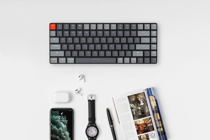 Actual product image Keychron K3 (DE, Cable, Wireless)
