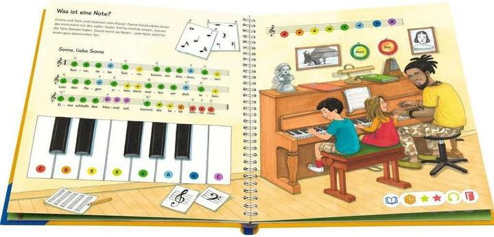 Actual product image tiptoi Wieso? Weshalb? Warum? Wir entdecken die Musik (German, Inca Friesian, Guido Wandrey, 2023)