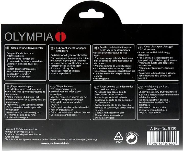 Produktbild Olympia Ölpapier