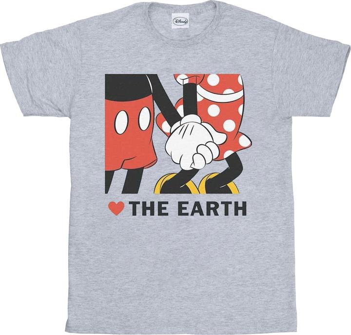 Produktbild Disney Mickey Mouse Heart The Earth TShirt (3XL)