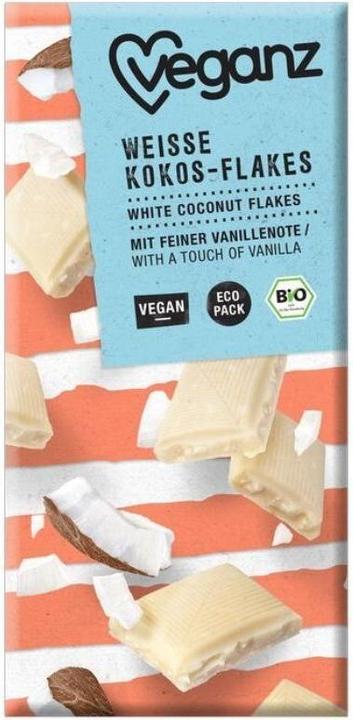Produktbild Veganz BIO Weisse Kokos - Flakes (80 g)