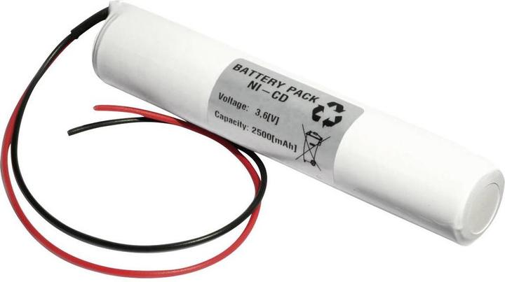 Actual product image Emmerich Emergency light battery cable 3.6 V 2
