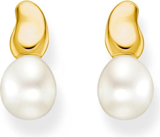 Produktbild Thomas Sabo Ohrstecker mit Perlen Natural Beauty vergoldet (Silber 925)