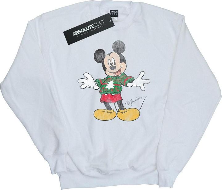 Produktbild Disney Mickey Mouse Christmas Jumper Sweatshirt (S)