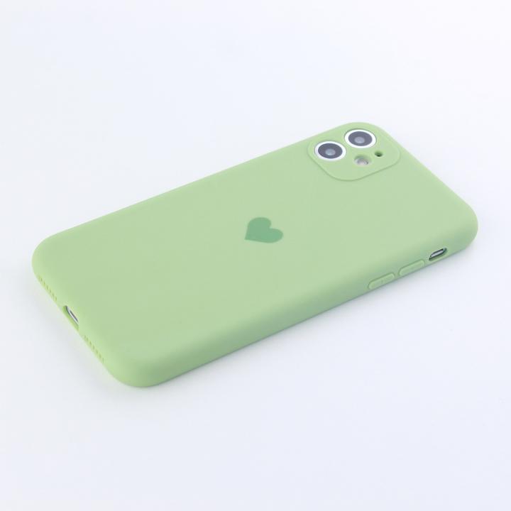 Immagine prodotto PhoneLook Tappetino in silicone Coeur vert clair (Apple iPhone XR)