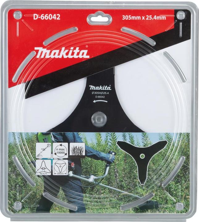 Actual product image Makita Thicket knife 305x25,4mm (Weed whacker, Lawn mower blades + replacement blades garden machinery)