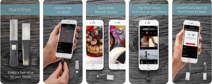 Produktbild SanDisk iXpand Flash Drive 64GB (64 GB, USB-A, Lightning, USB 3.0)