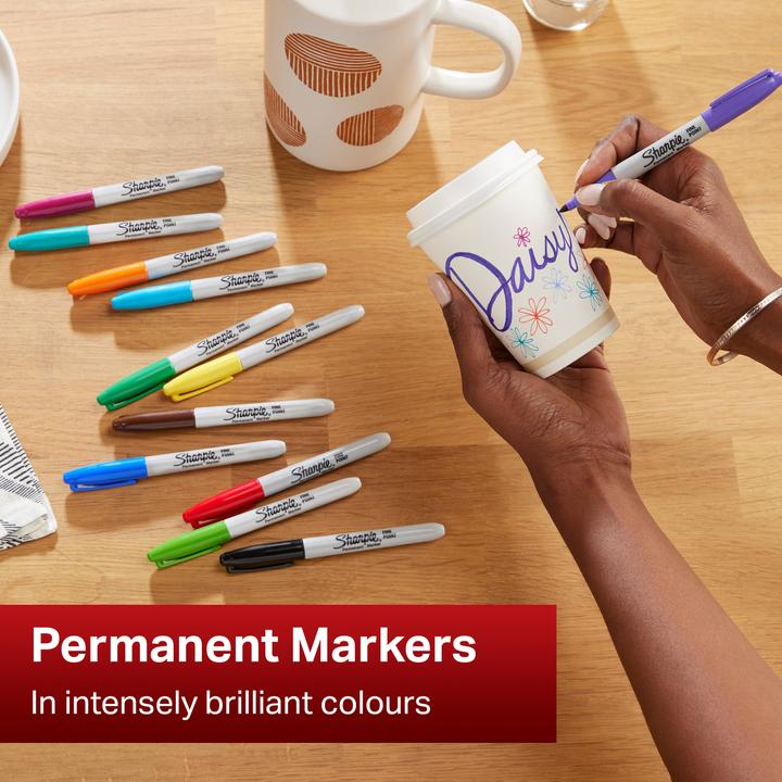 Produktbild Sharpie - Permanent marker fine - Limited Edition promo pack 24-Blister (2205177) (Mehrfarbig, 24 x)