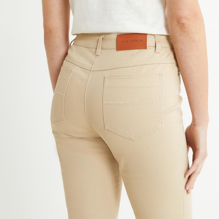 Immagine prodotto Anne Weyburn Pantaloni dritti a cinque tasche in cotone elasticizzato (46)