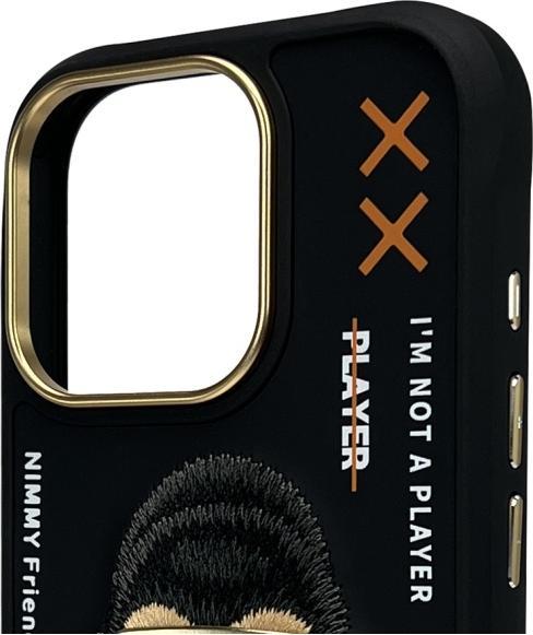 Immagine prodotto PanzerGlass Nimmy case iPhone 16 Pro 6.3" black Cool&Cute 2.0 Monkey (Apple iPhone 16 Pro)